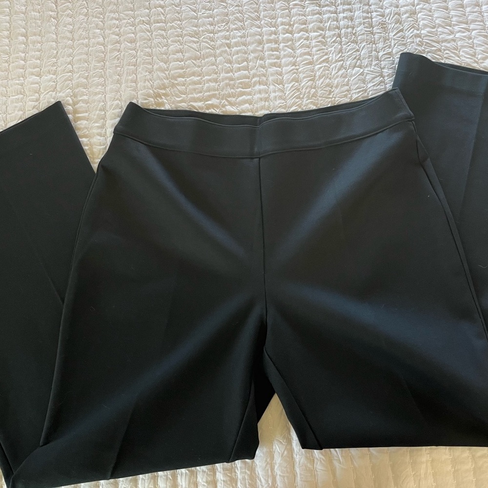 Spanx- Black Split Hem Pants